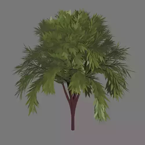 Simple tree 2 3D model
