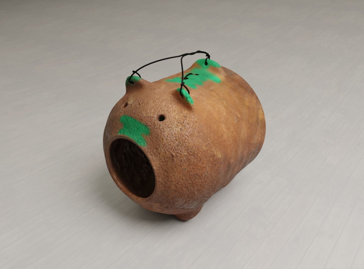 Japanese support mosquito repellent 3D model_1