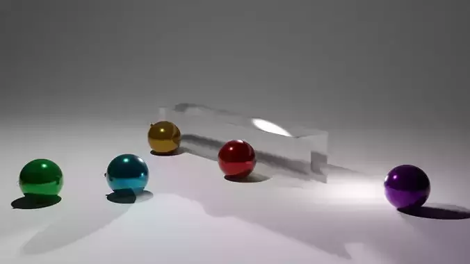 Christmass Balls 3D model
