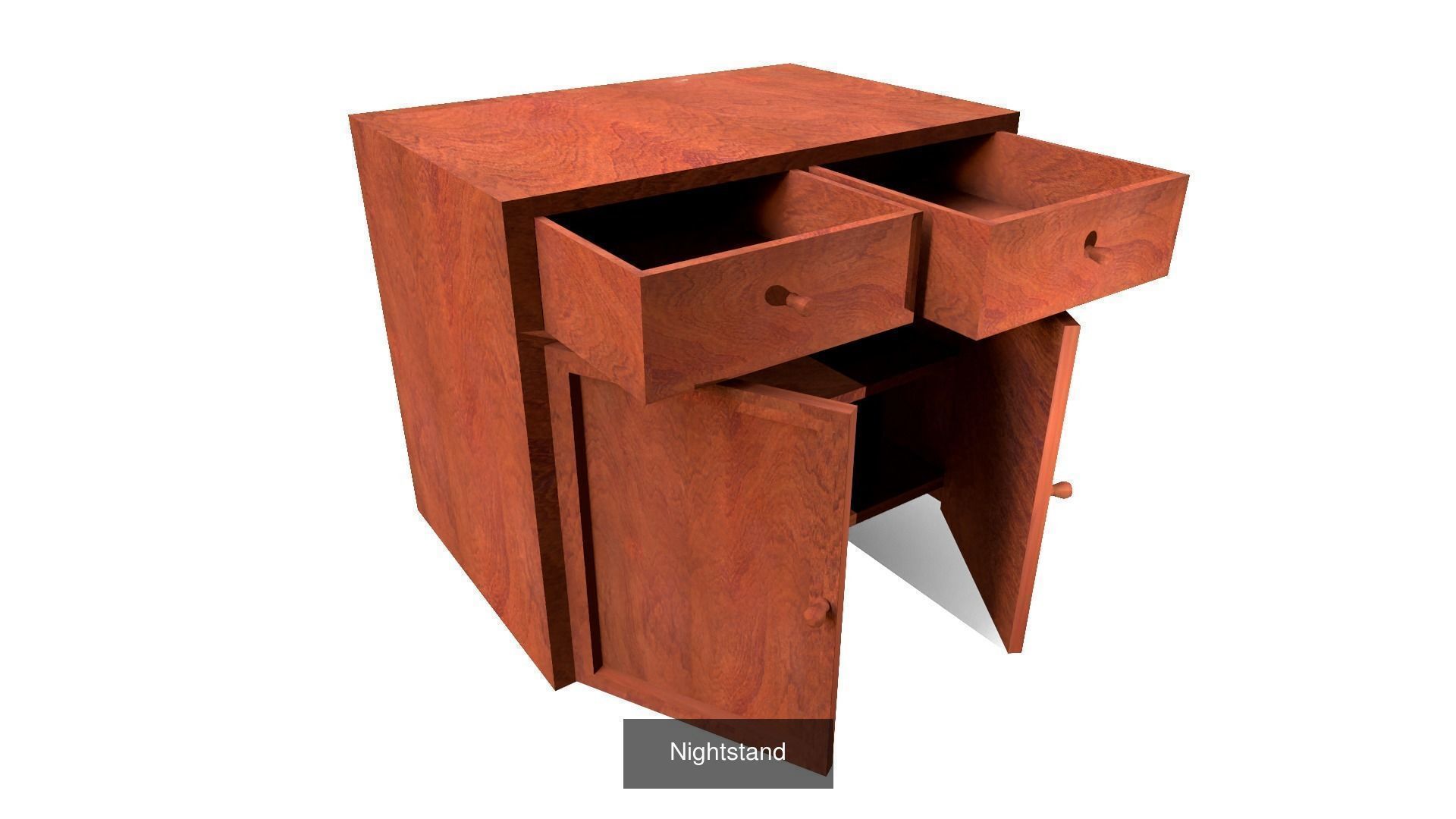 Furniture Collection tall bookcase with drawers - person _3