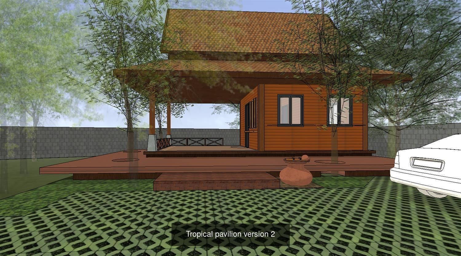 Tropical building project 3D Model Collection_10