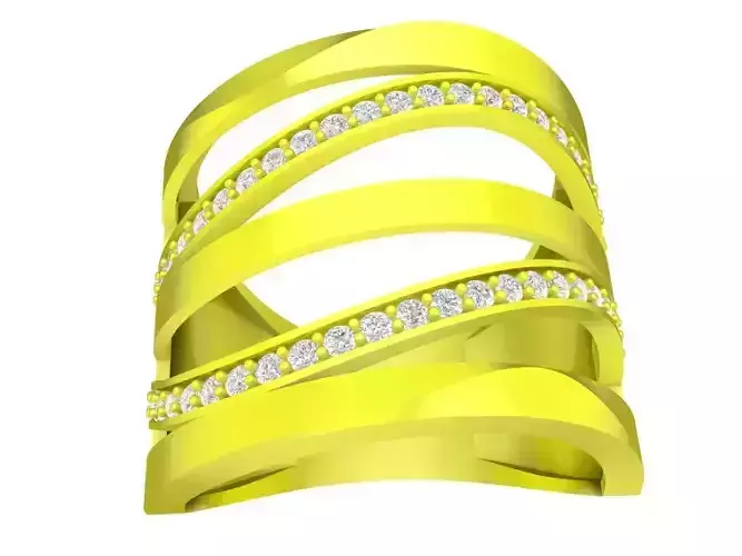 vietnamese diamond women ring 4288