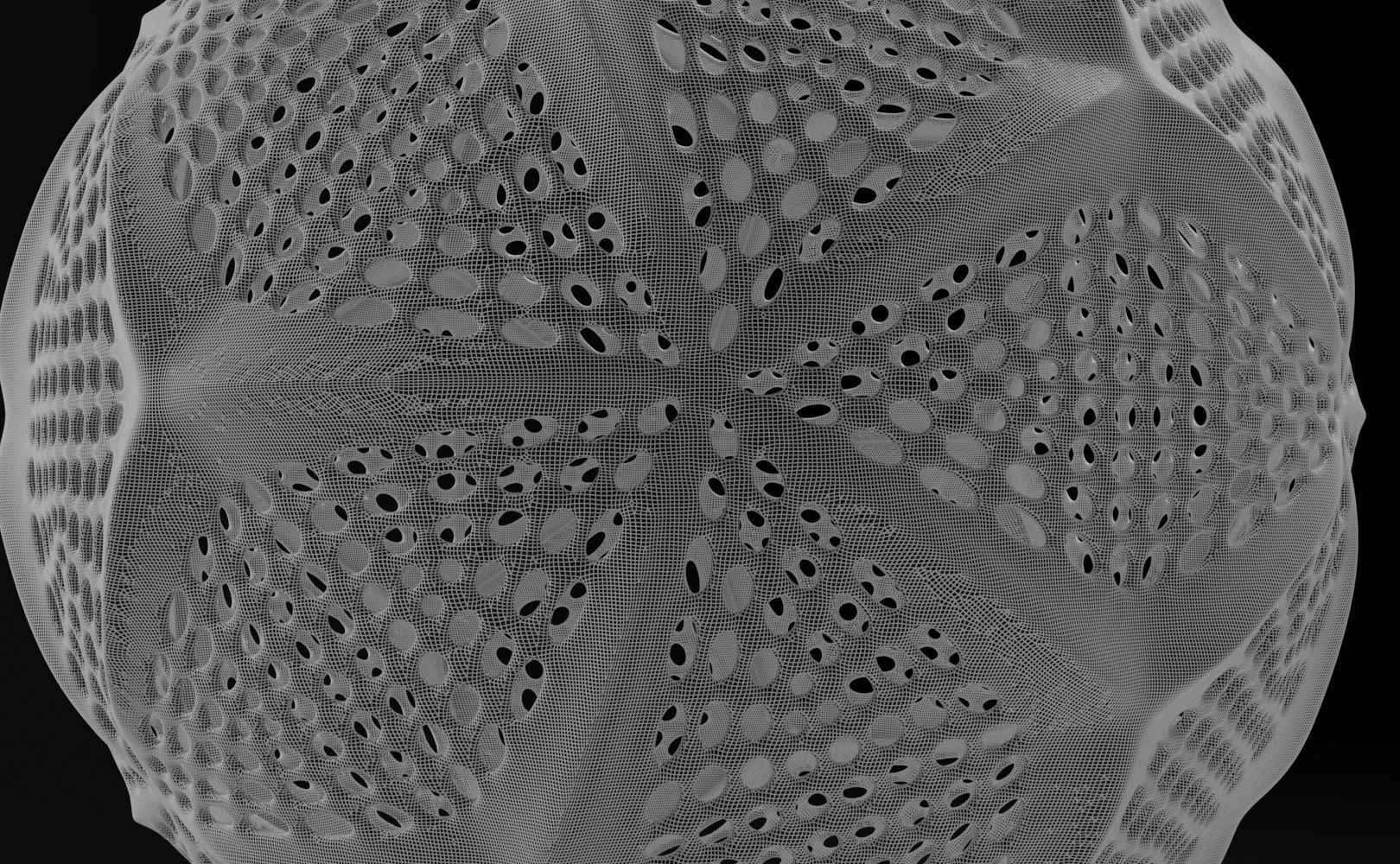 Alien Pollen set 3 3D print model_35