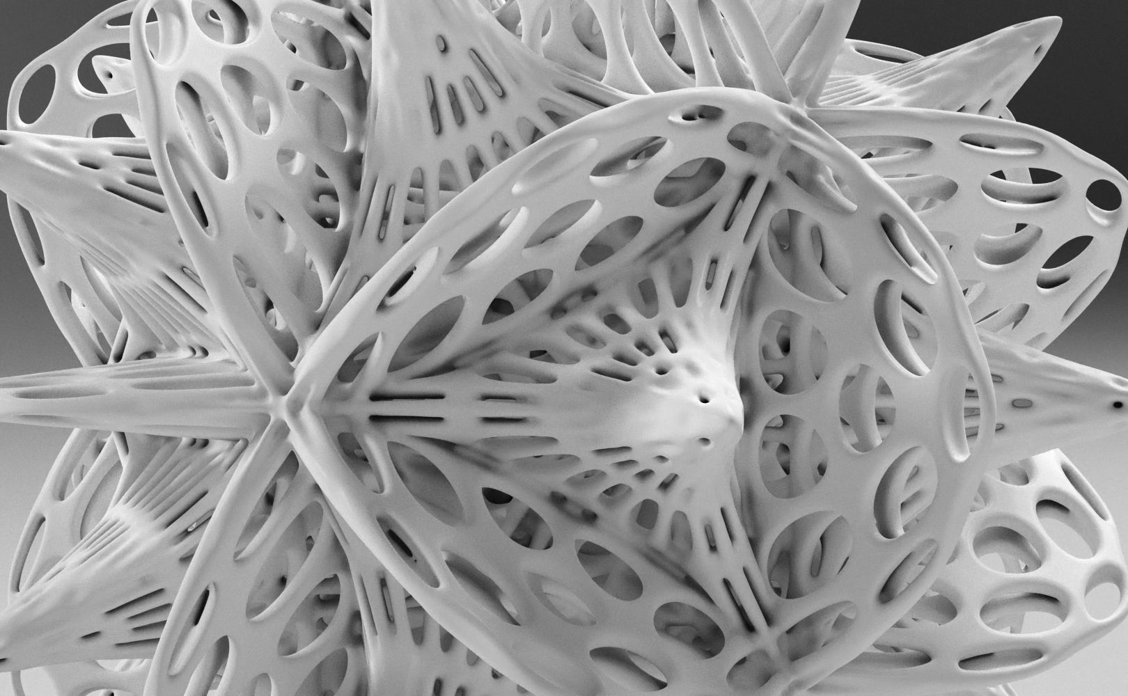 Alien Pollen set 3 3D print model_26