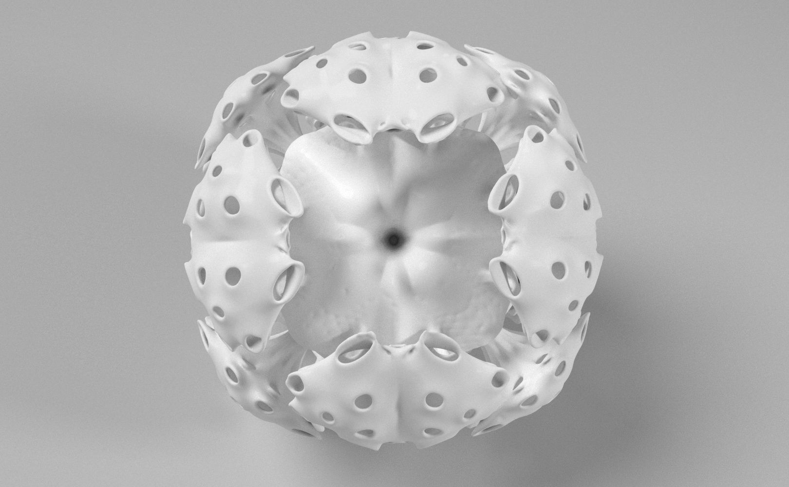 Alien Pollen set 3 3D print model_17