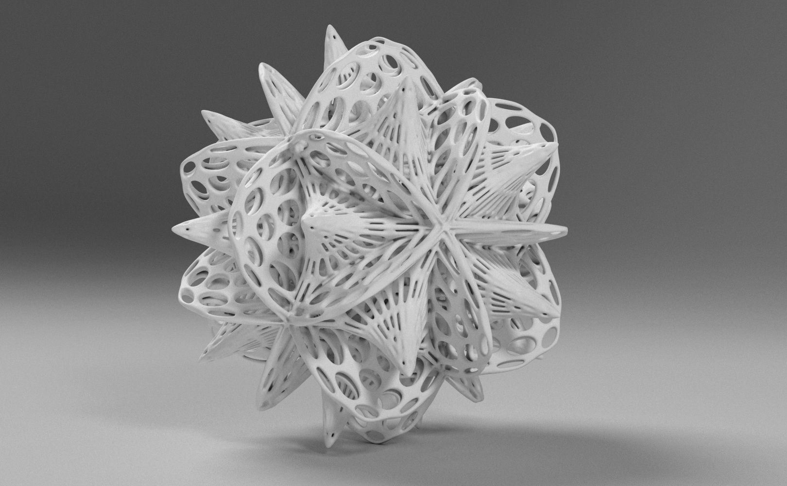 Alien Pollen set 3 3D print model_27