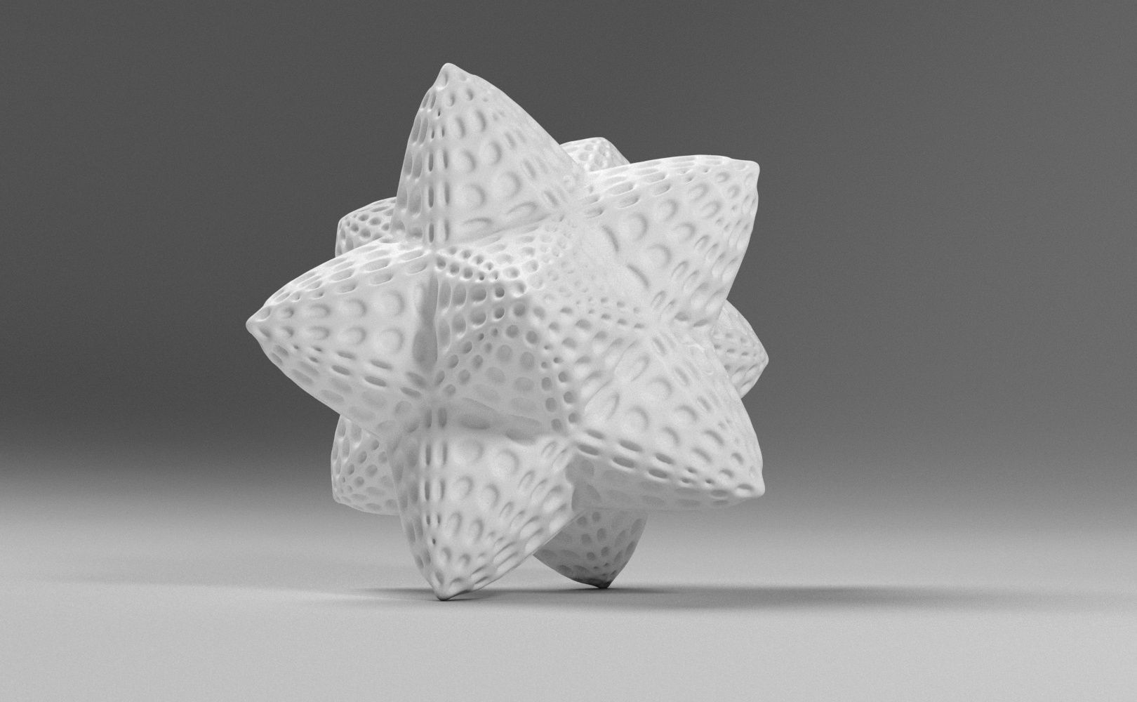 Alien Pollen set 3 3D print model_3