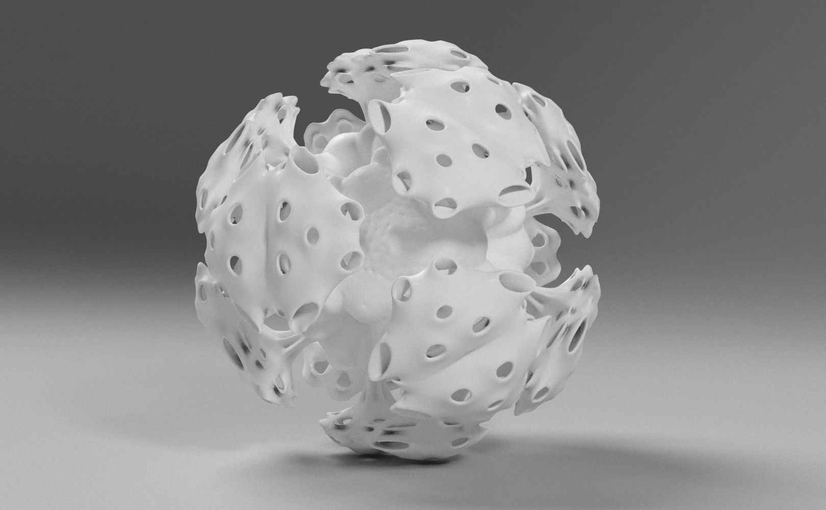 Alien Pollen set 3 3D print model_15