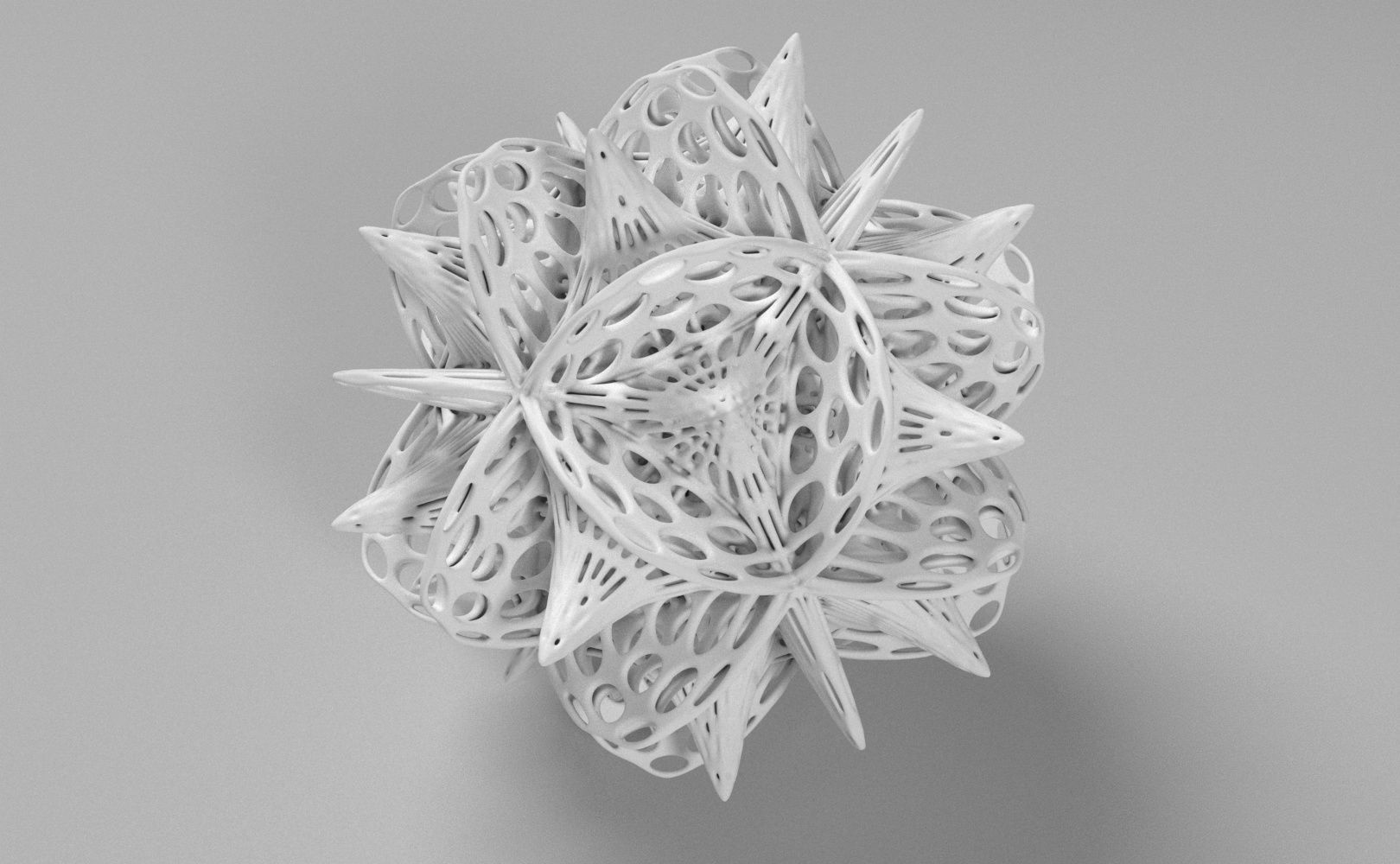 Alien Pollen set 3 3D print model_28