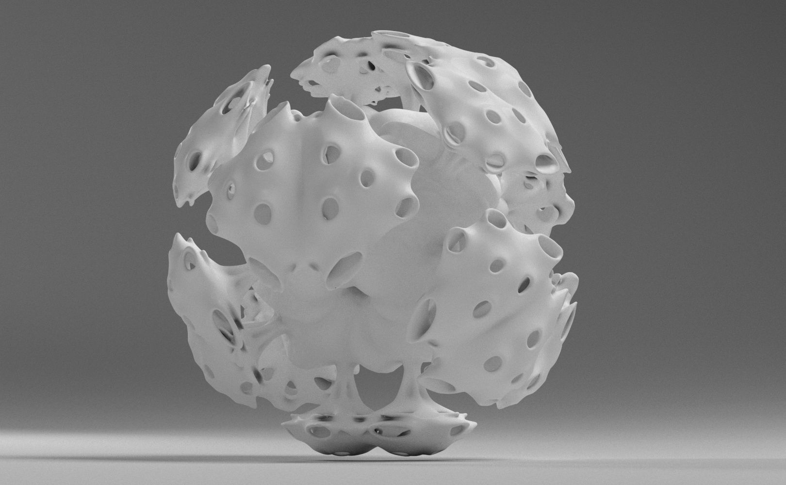 Alien Pollen set 3 3D print model_18