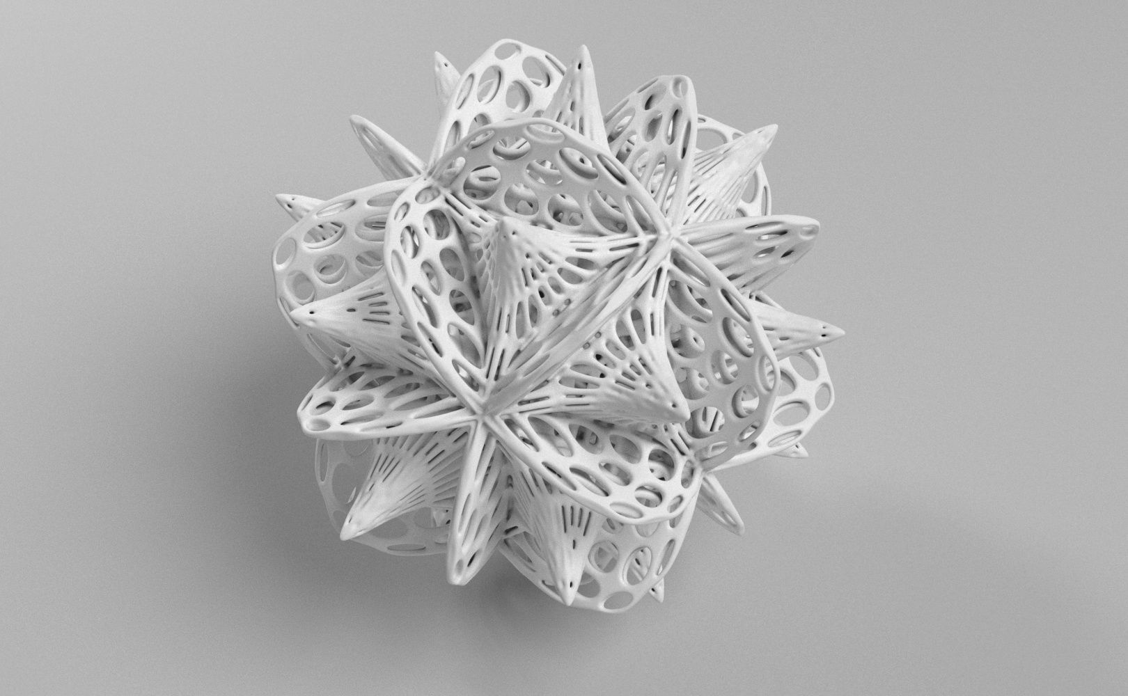 Alien Pollen set 3 3D print model_25