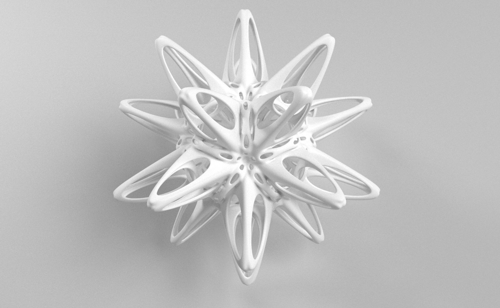 Alien Pollen set 3 3D print model_7