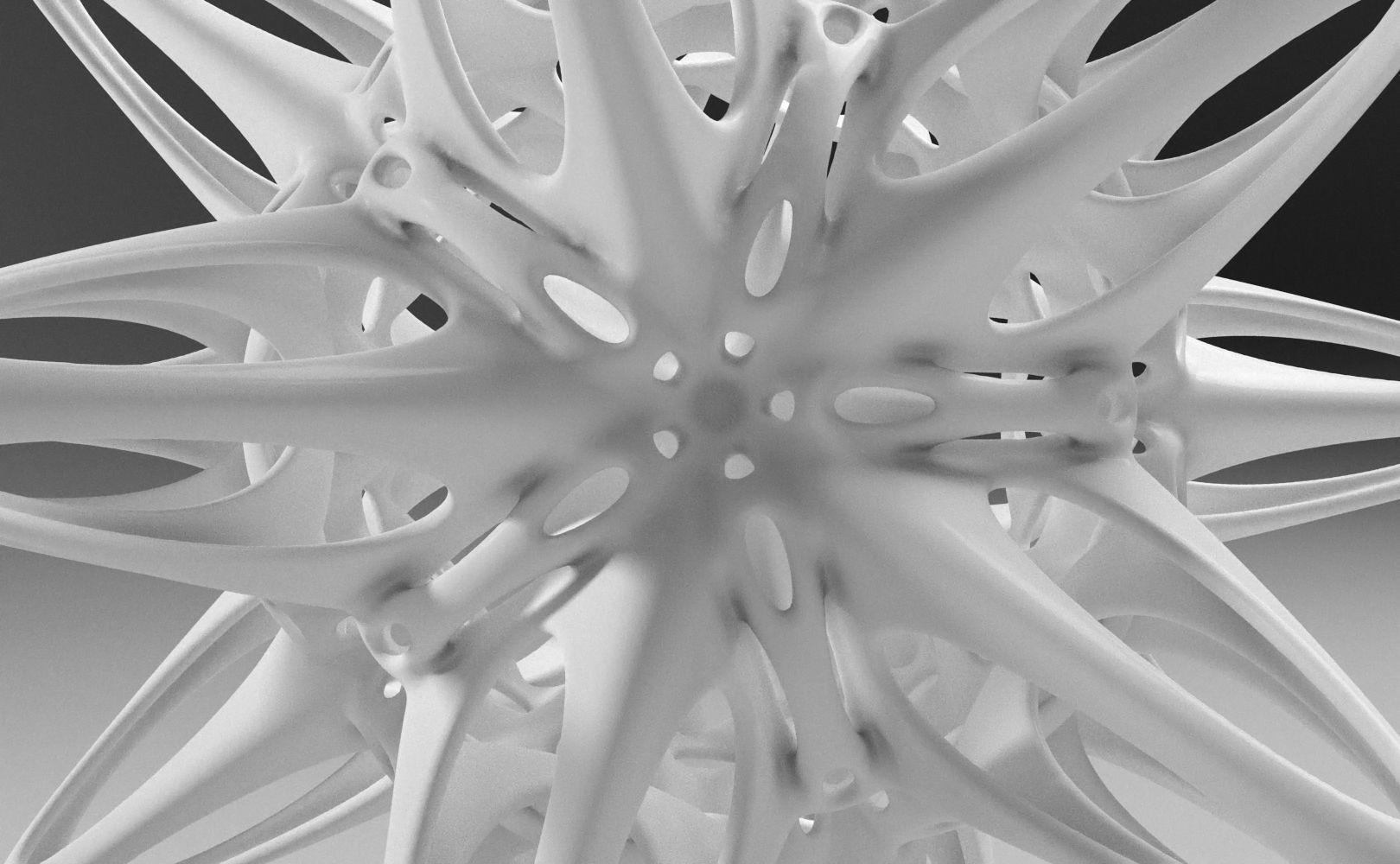 Alien Pollen set 3 3D print model_8