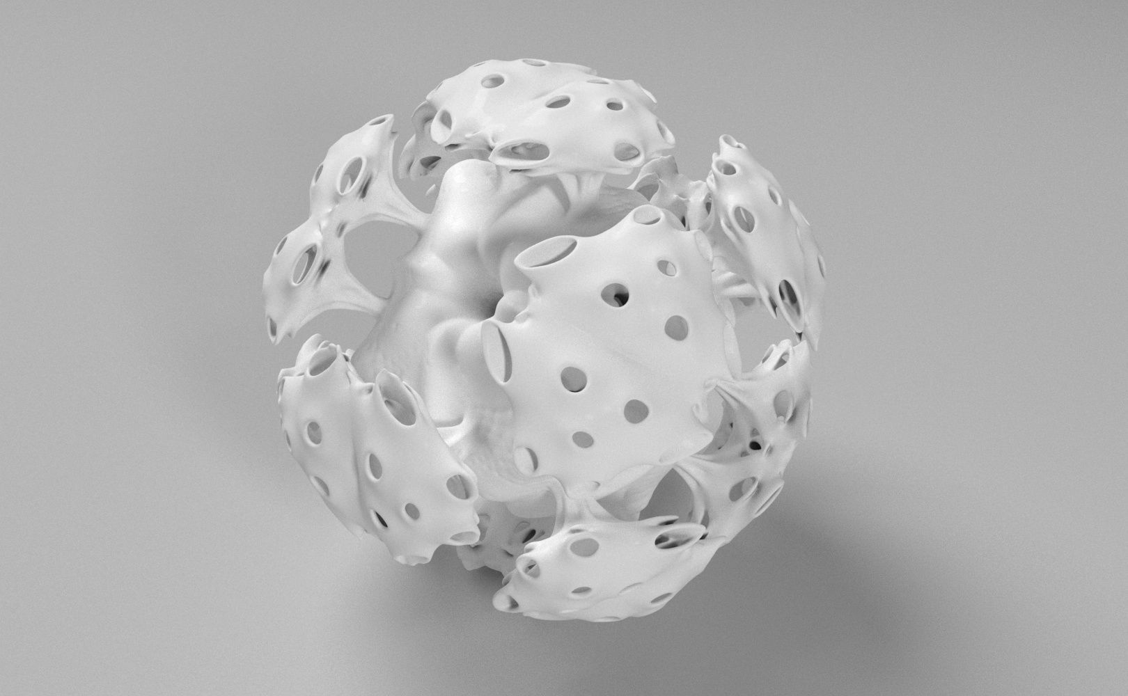 Alien Pollen set 3 3D print model_16