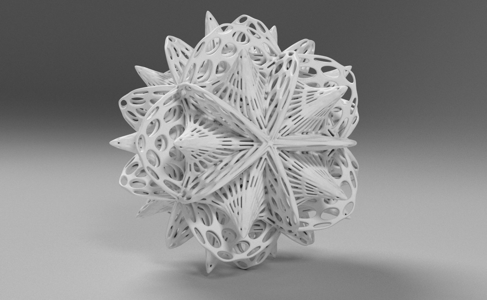 Alien Pollen set 3 3D print model_29