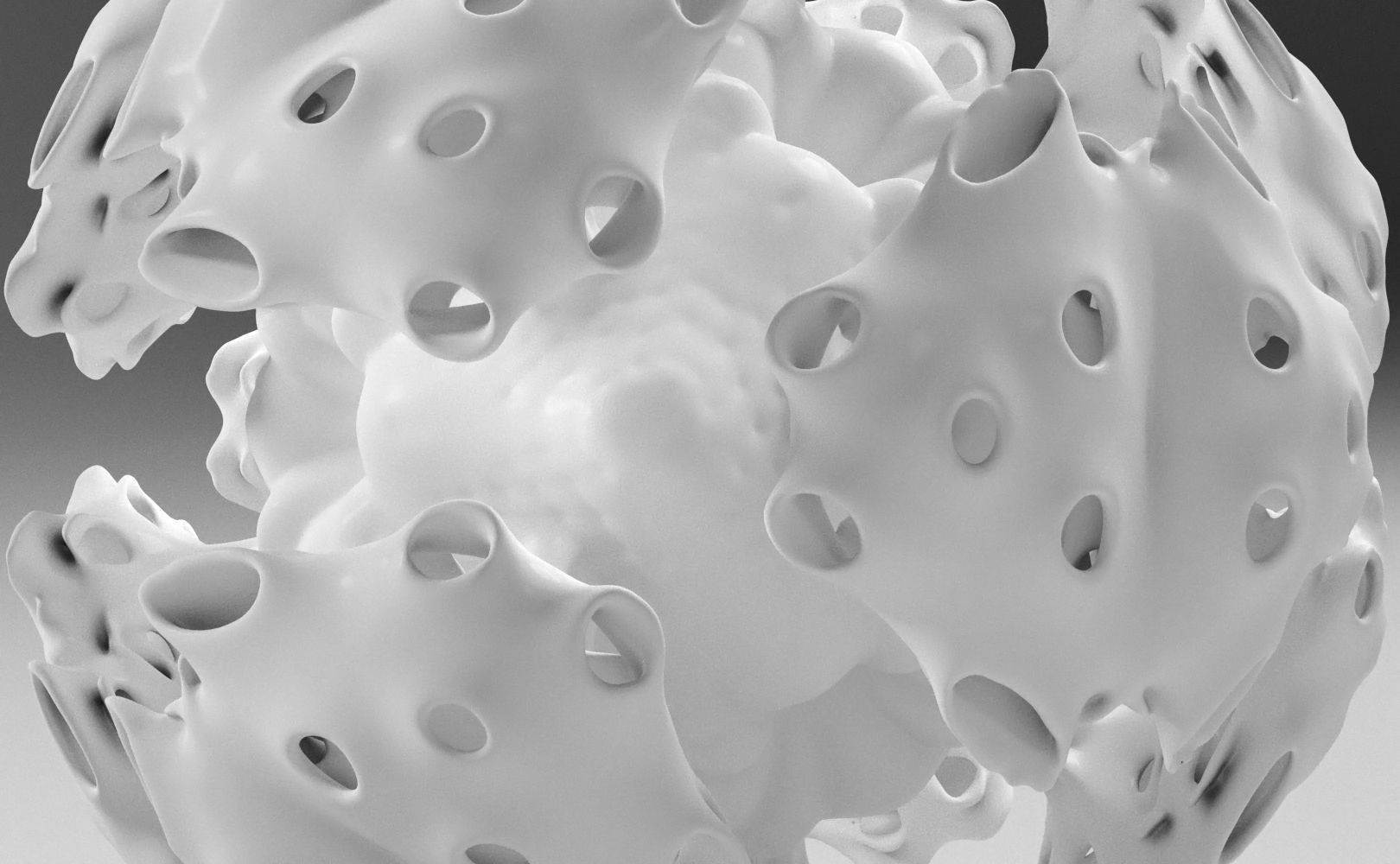 Alien Pollen set 3 3D print model_14