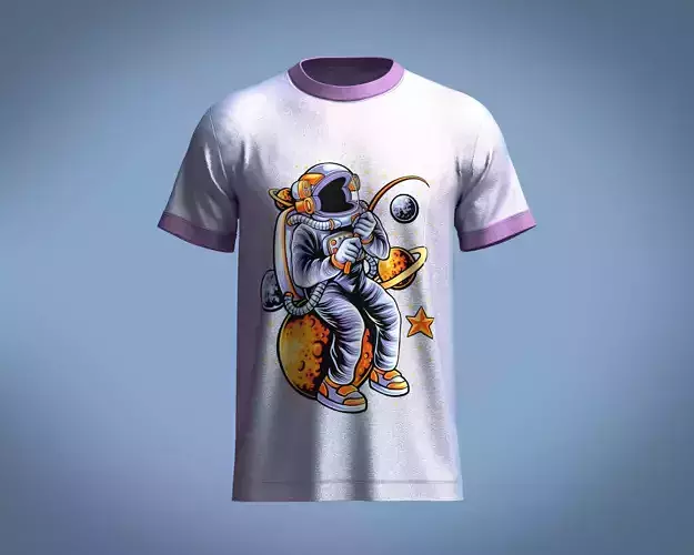 Tshirt NASA Moon-Metaverse