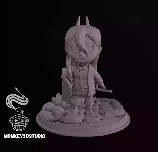 -Chainsaw Man - Power 3D print model