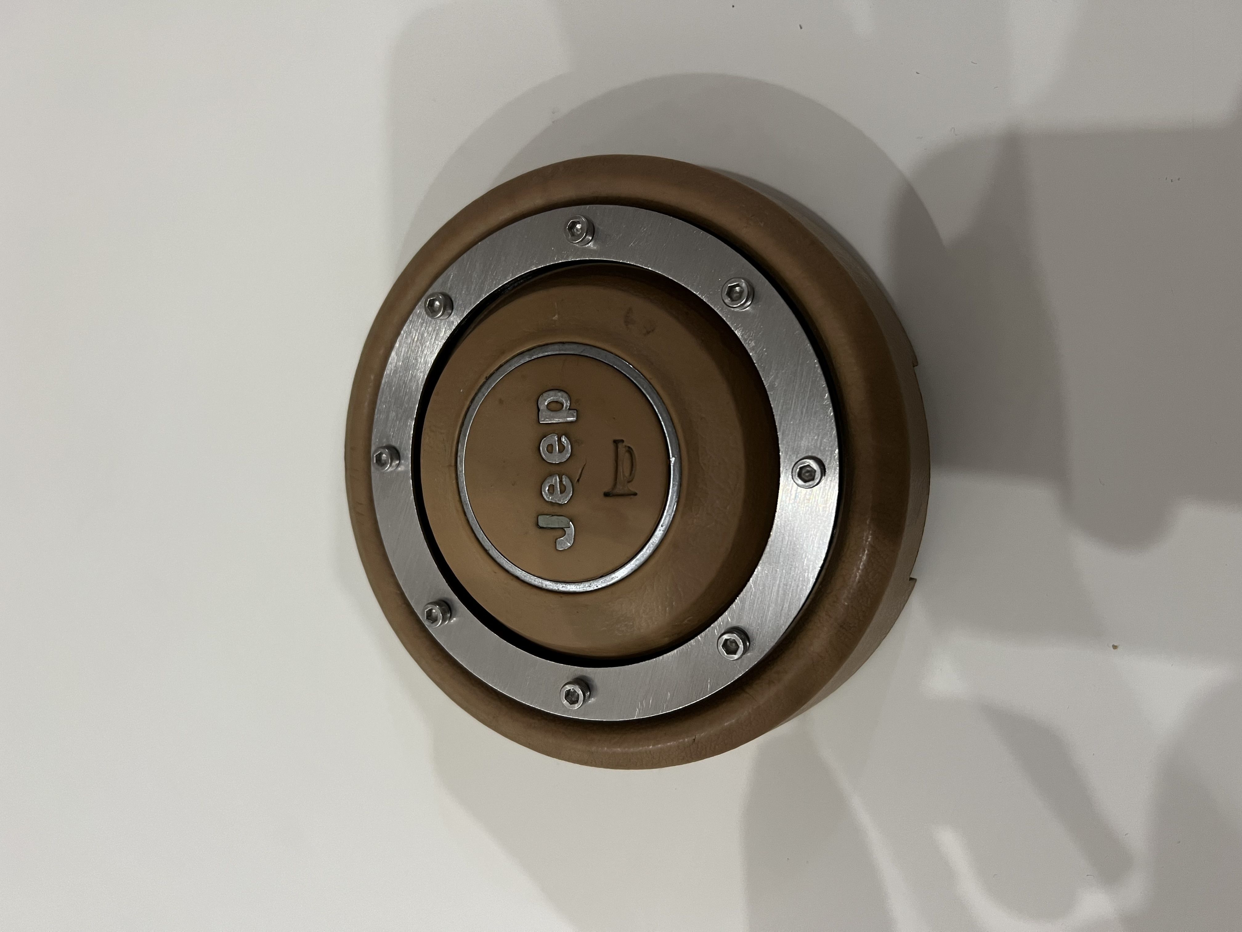 Jeep Wrangler yj steering wheel center Horn button 3D model 3D