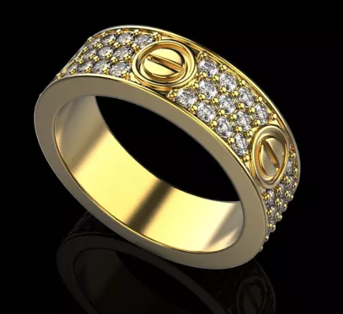 Ring car size 5dot 5 3D print model_0