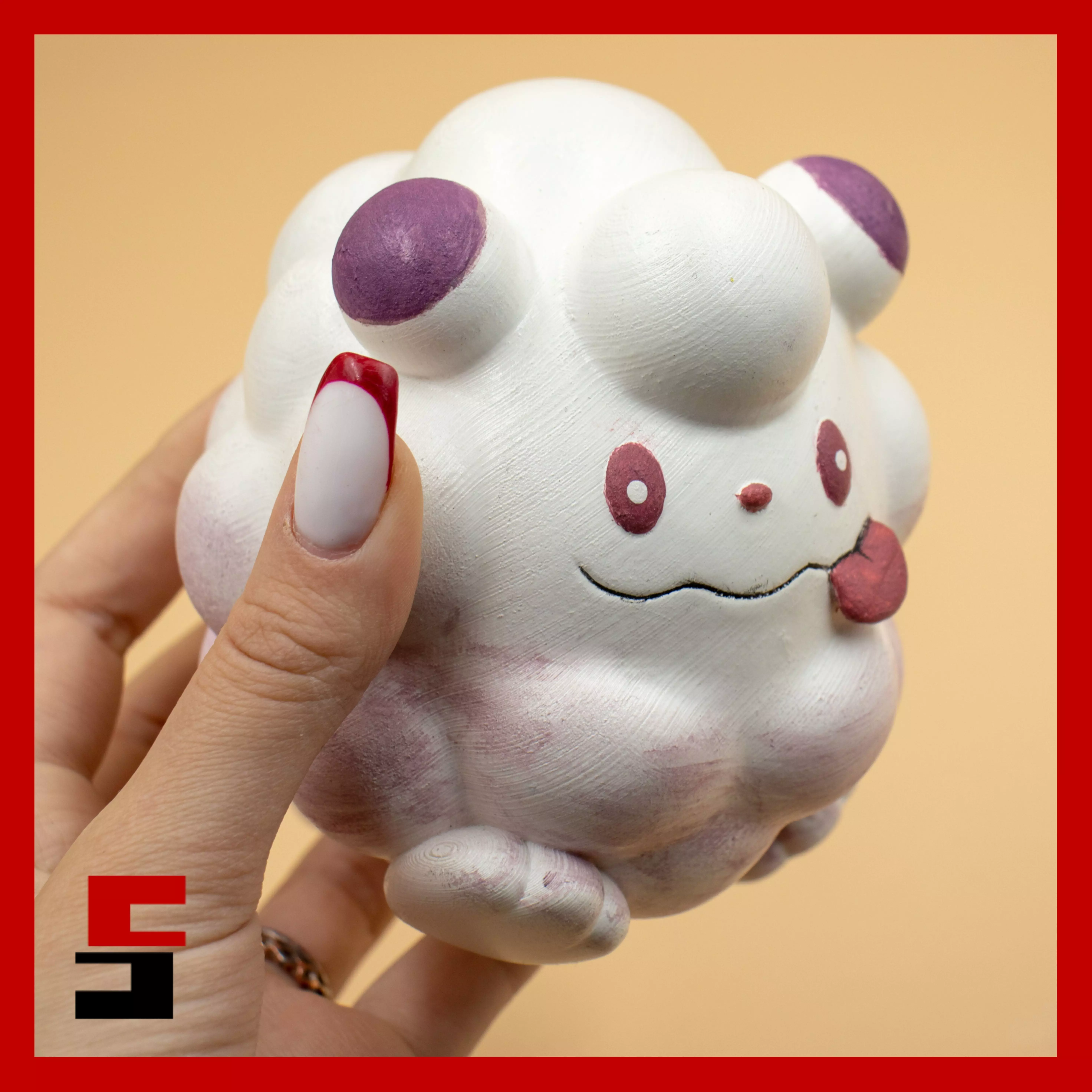 Swirlix pokemon 3D print model