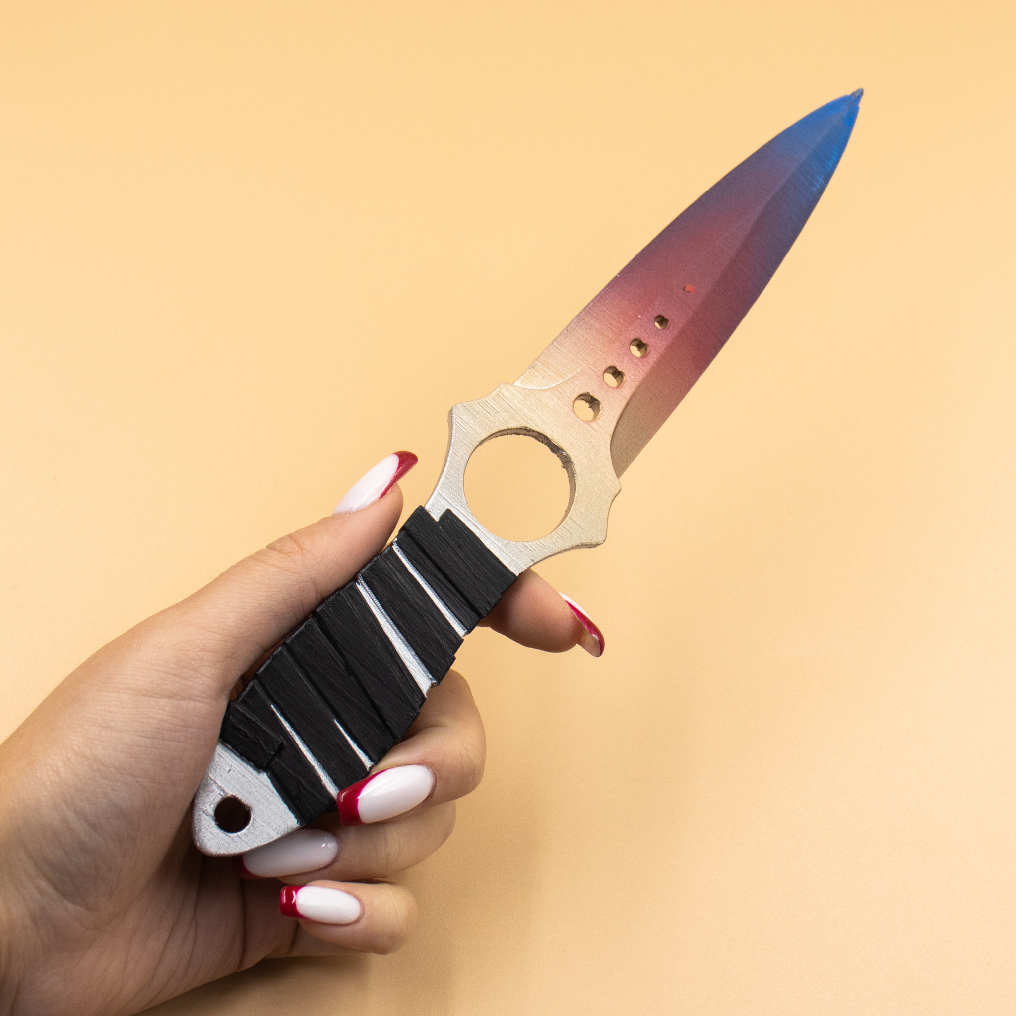 Skeleton Knife CS GO Knife Counter-Strike Global Offensive 3D model 3D ...