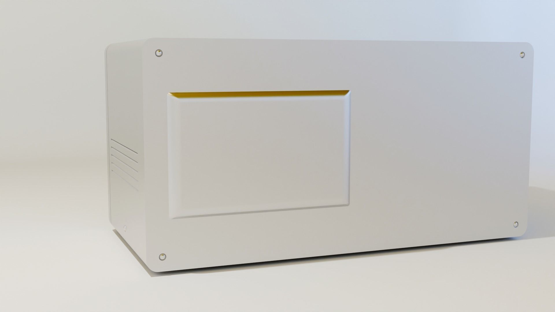 Microwave oven 3D model_3