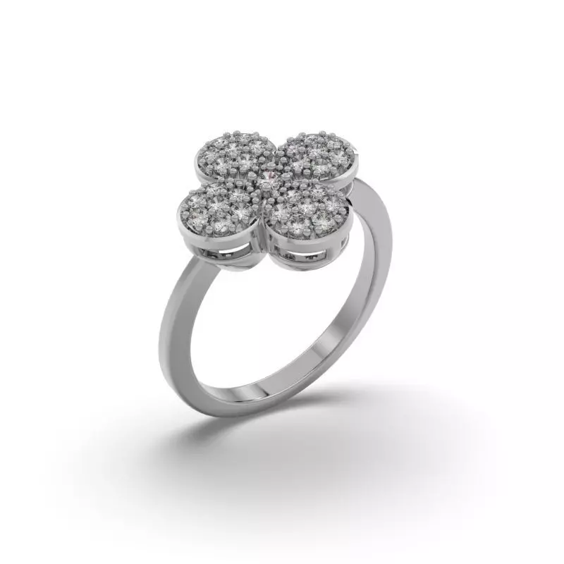 3D Jewel Ring - AN-538 3D print model