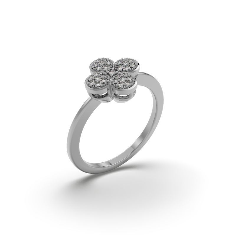 3D Jewel Ring - AN-540 3D print model_1