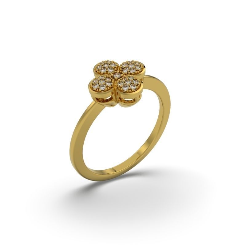 3D Jewel Ring - AN-540 3D print model_2