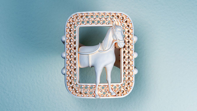 Horse Ring 3D print model