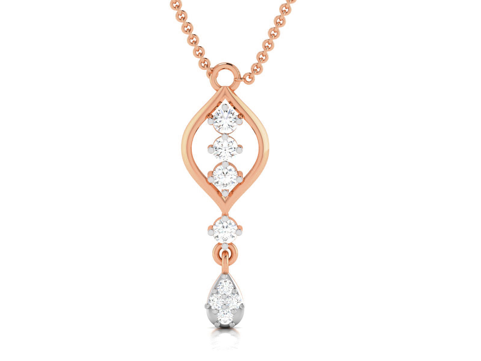 Light wt Diamond Charms Pendant 3dm render Detail 3D print model_1