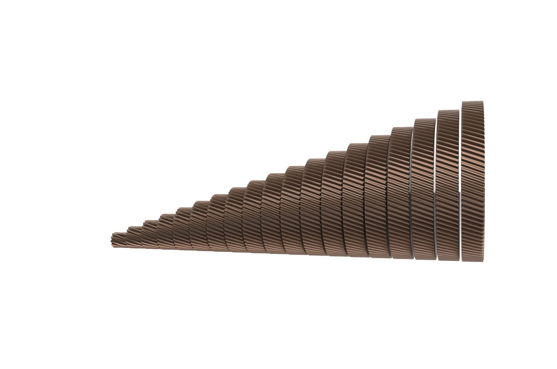 Helical Gear Set 3D print model_12