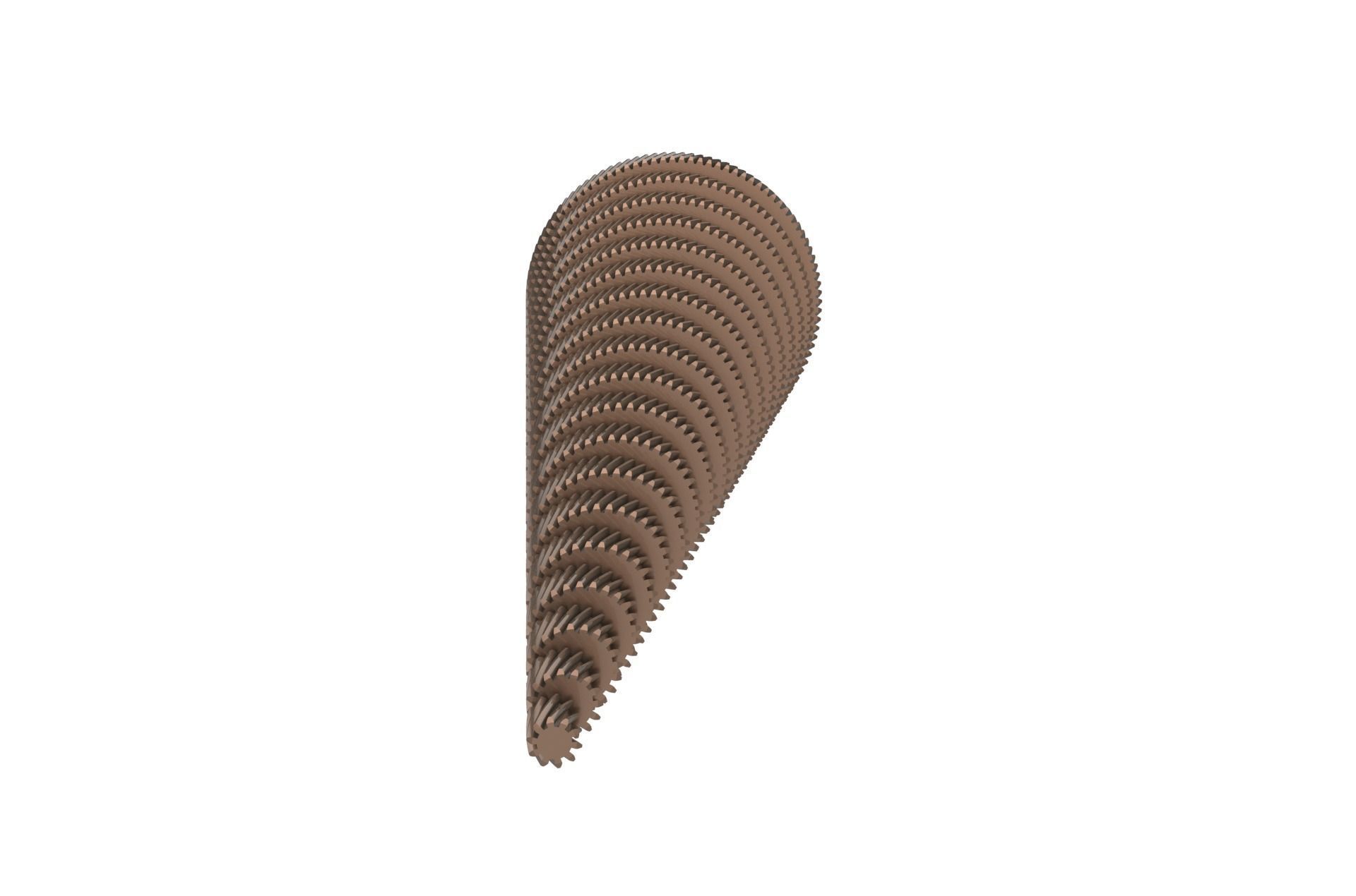 Helical Gear Set 3D print model_25