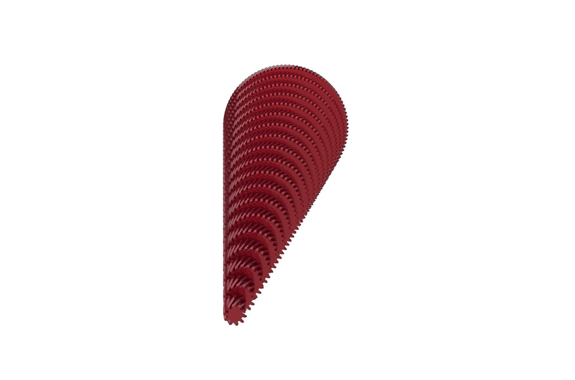 Helical Gear Set 3D print model_28