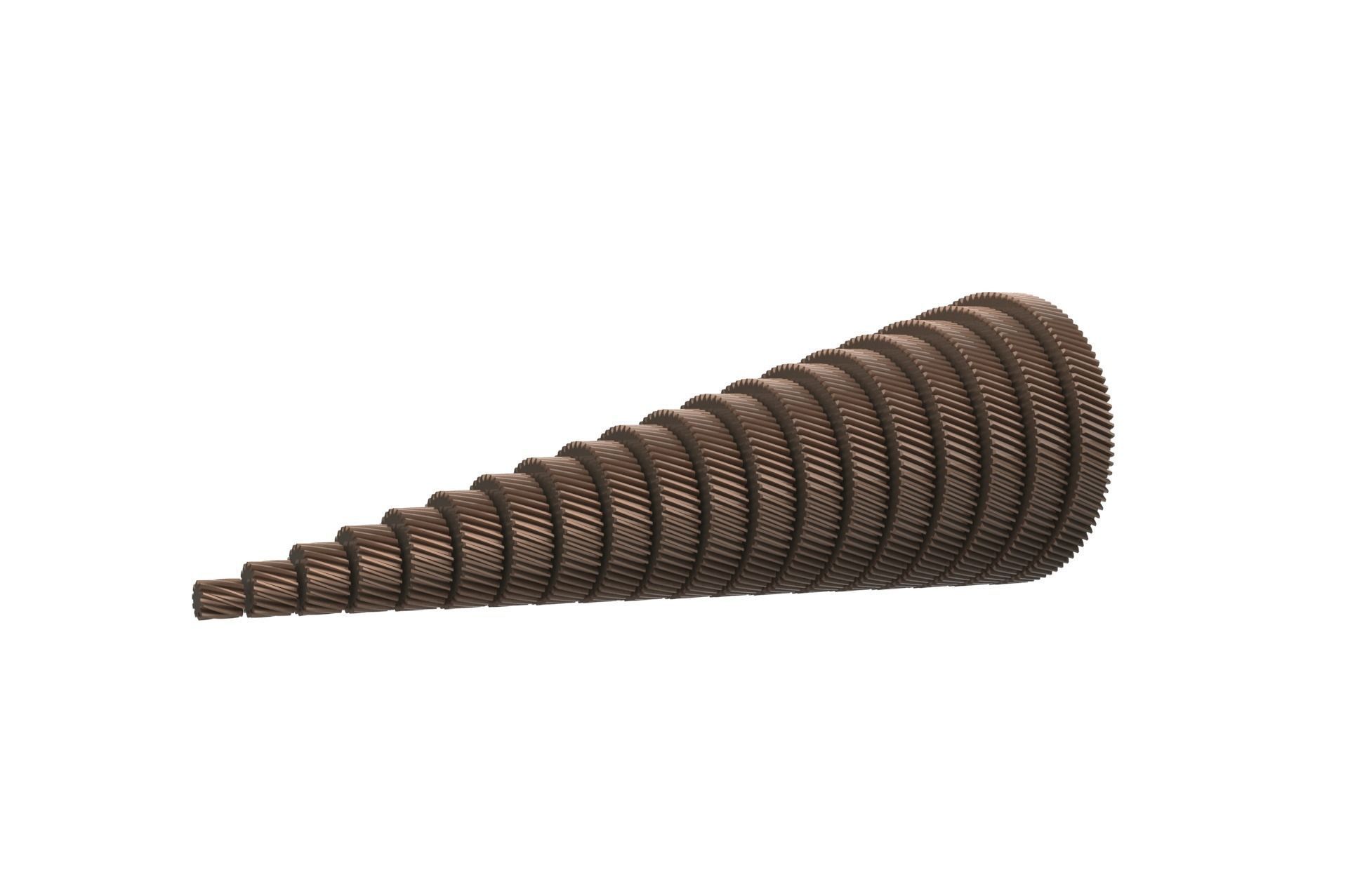 Helical Gear Set 3D print model_1