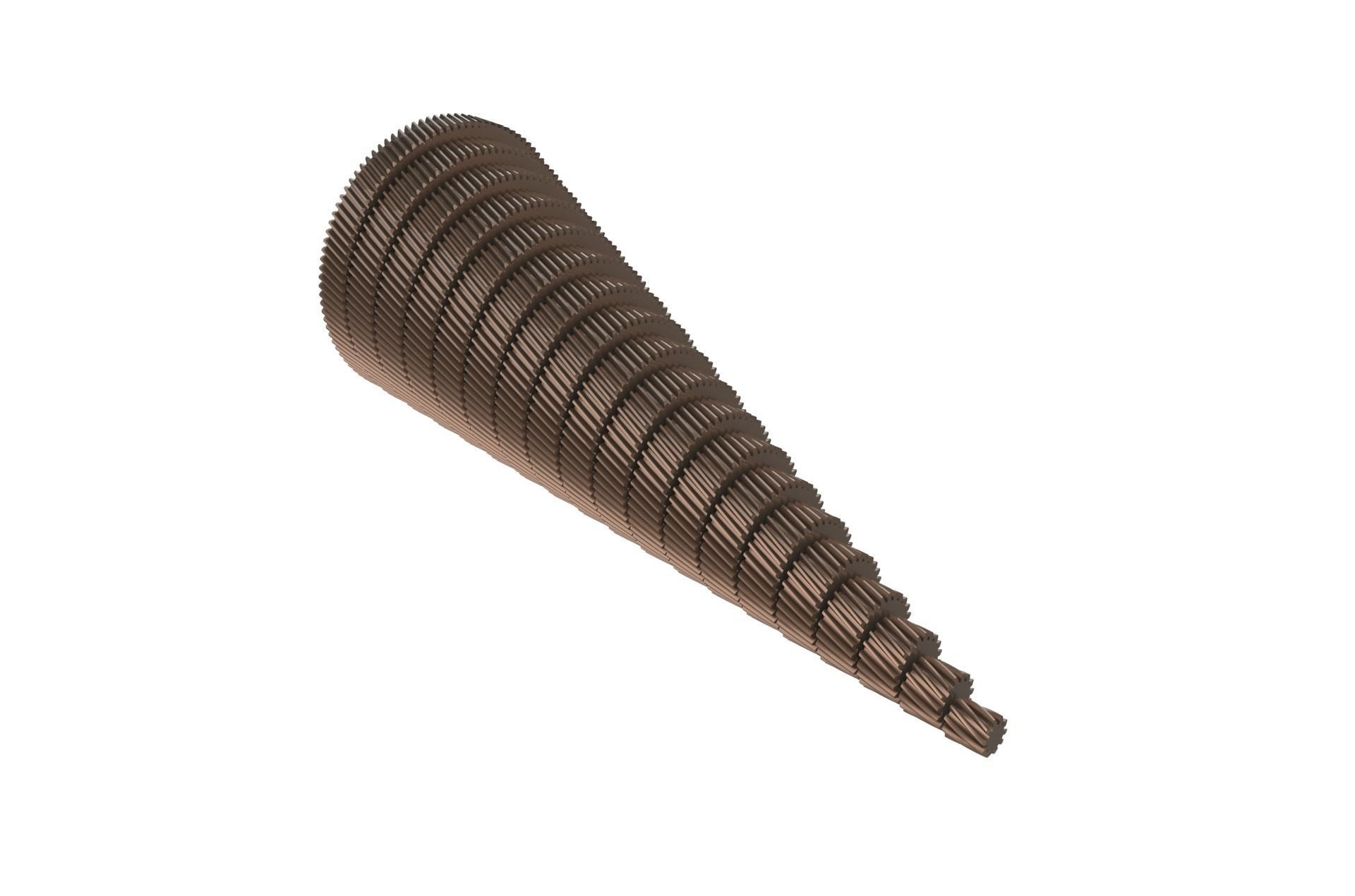 Helical Gear Set 3D print model_24