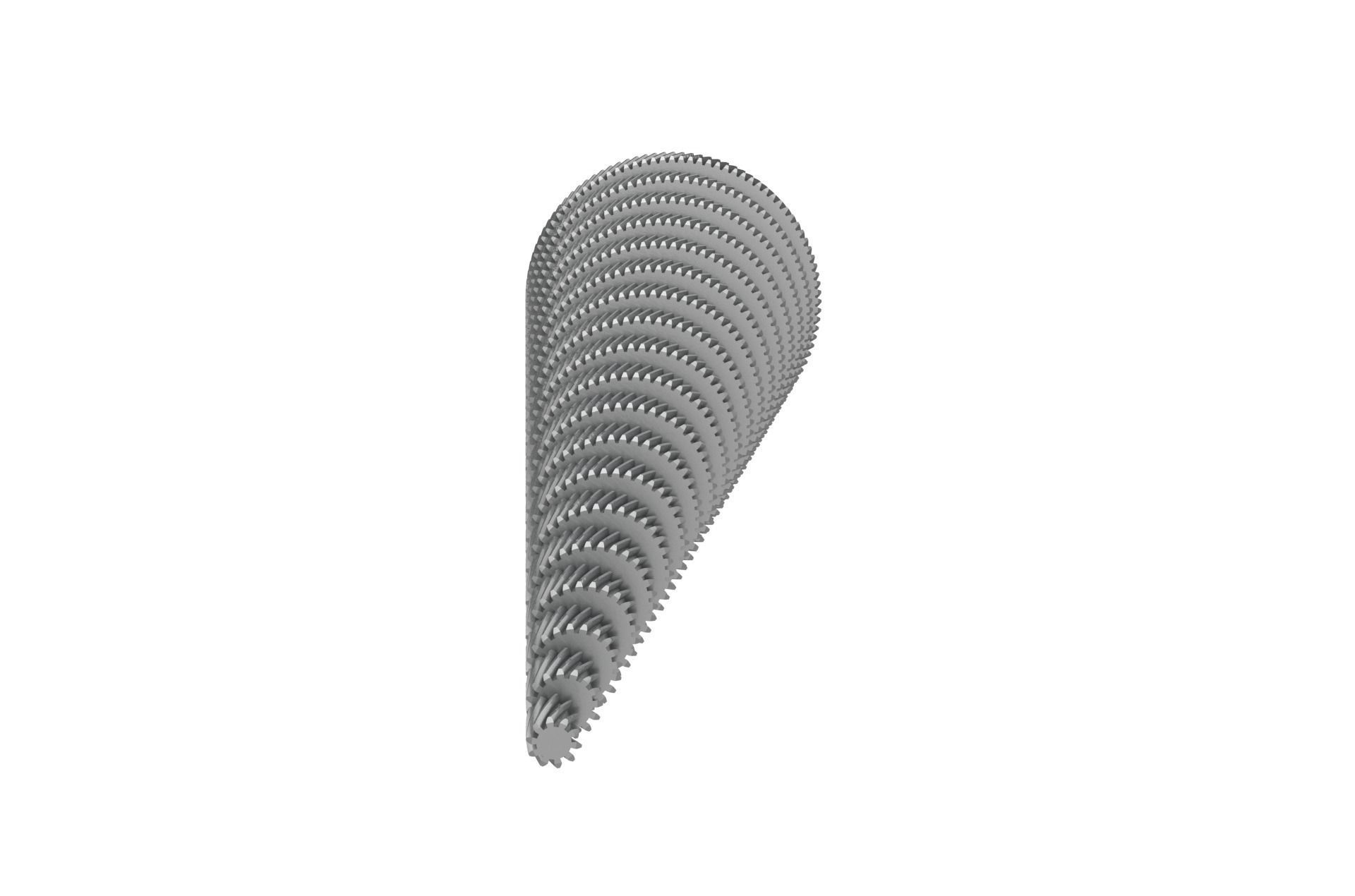 Helical Gear Set 3D print model_31