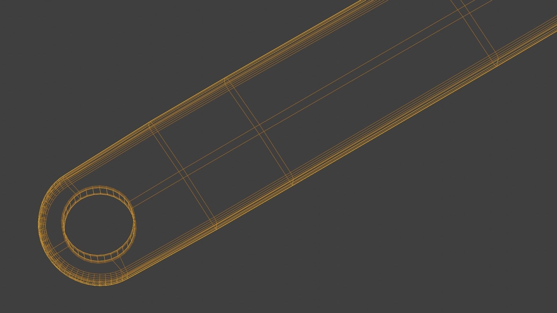 Spatula 3D Model stainless steel Low-poly 3D model_16