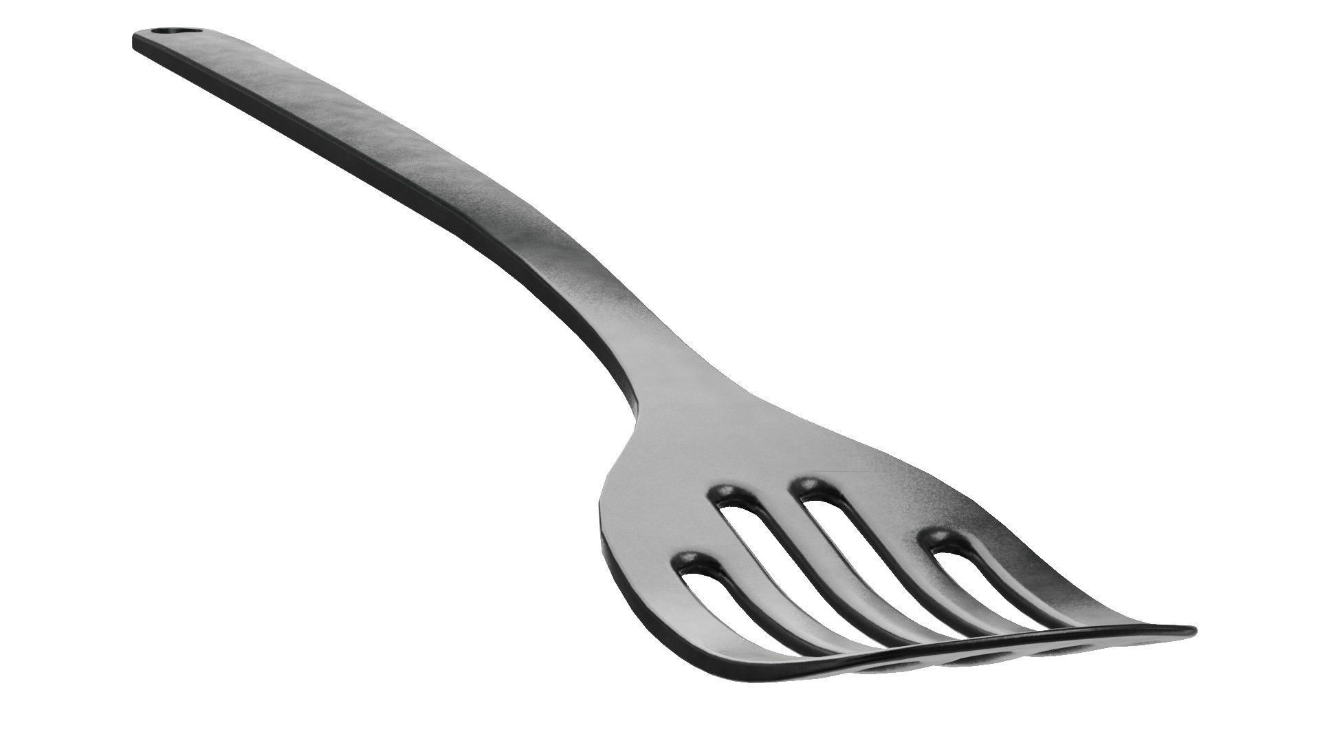 Spatula 3D Model stainless steel Low-poly 3D model_12