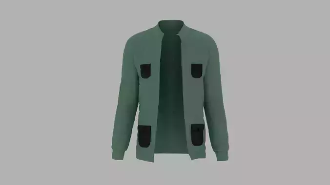 Jacket with pockets