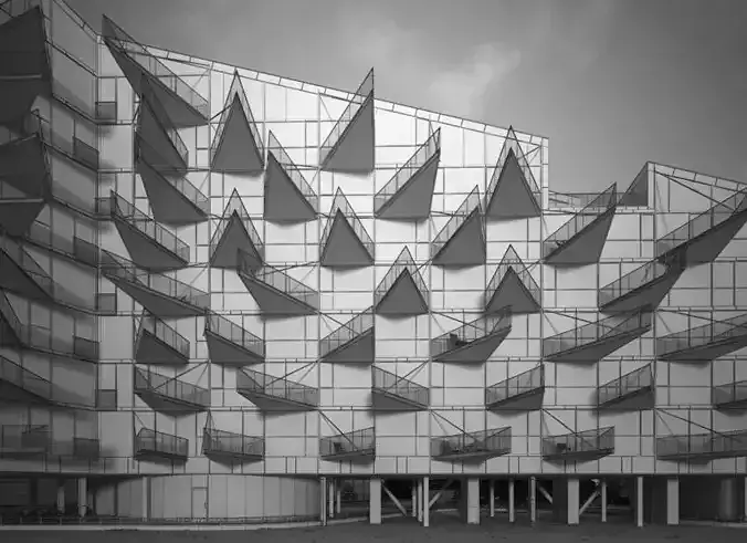 Modern Block Of Flats