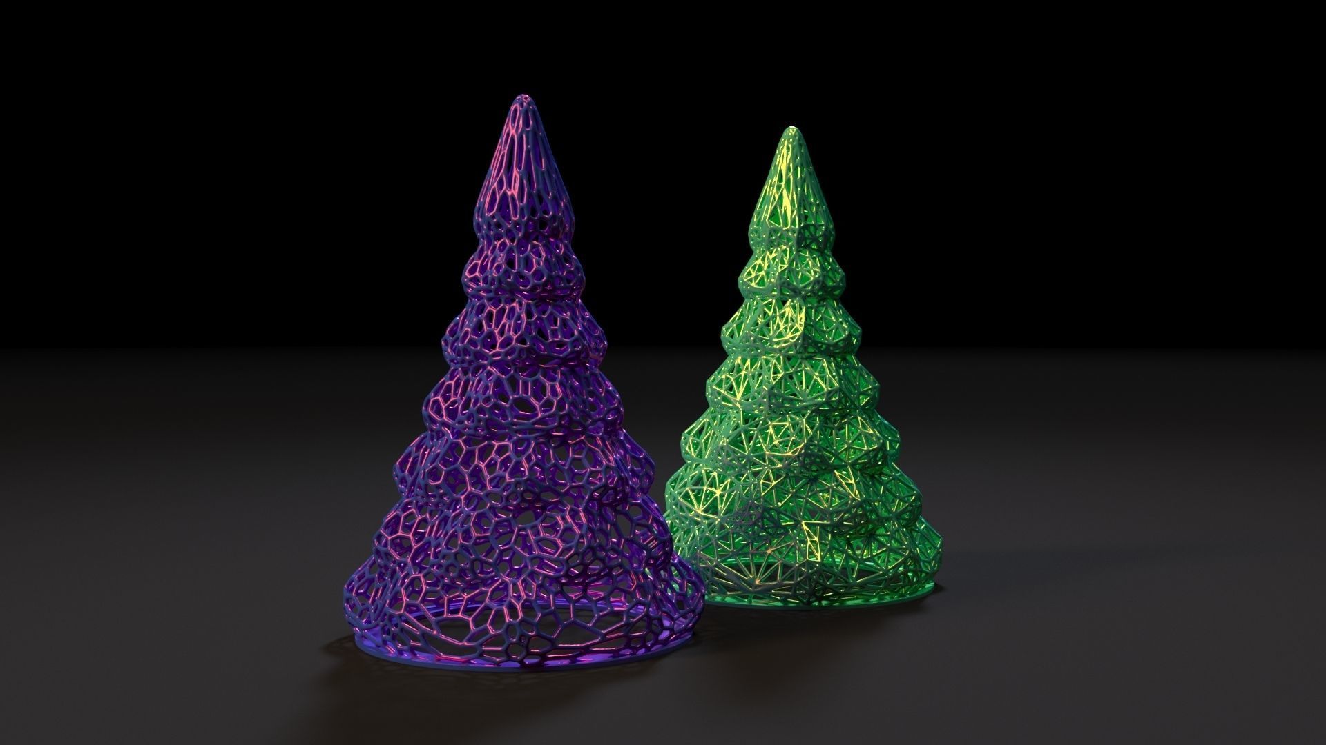 Christmas tree 3D print model_3
