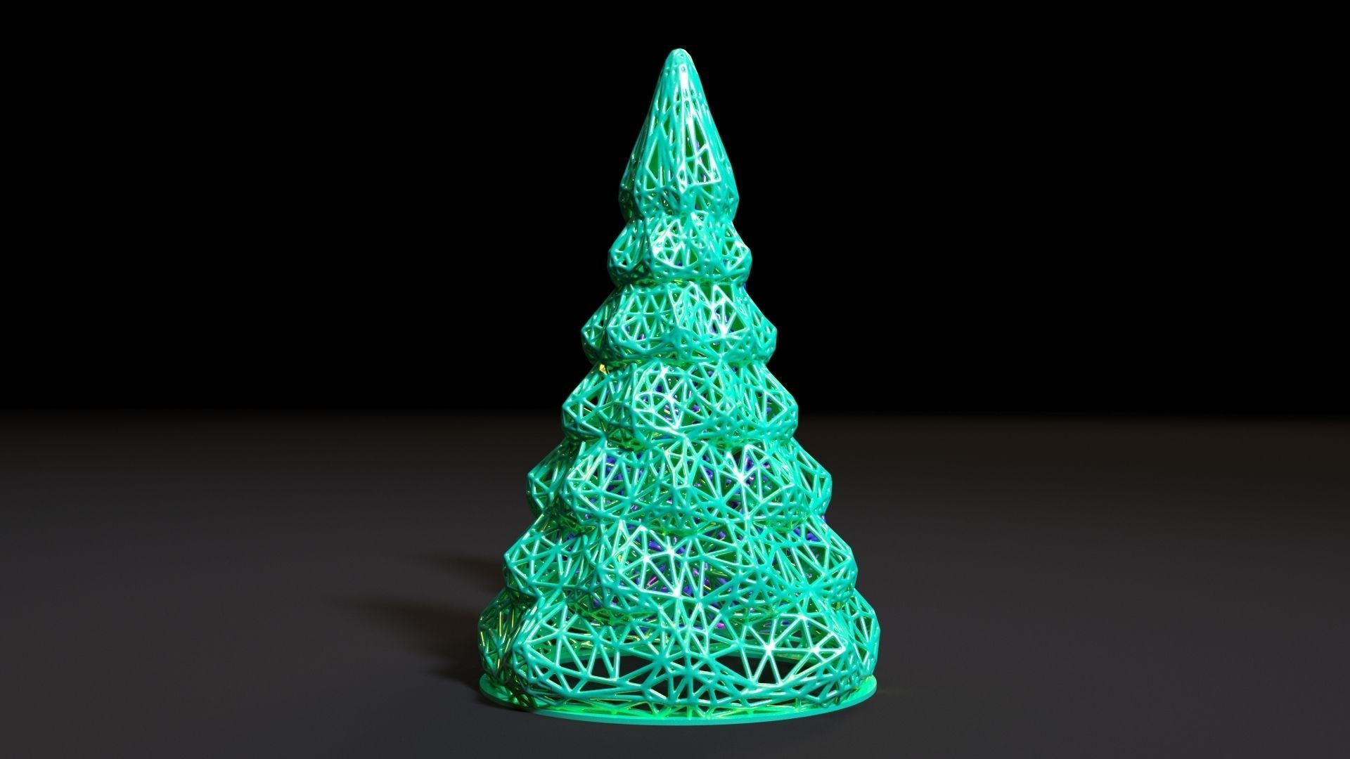 Christmas tree 3D print model_6