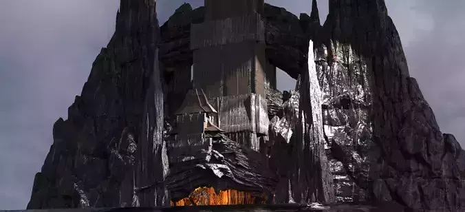 Dark Lord Castle Kit bash