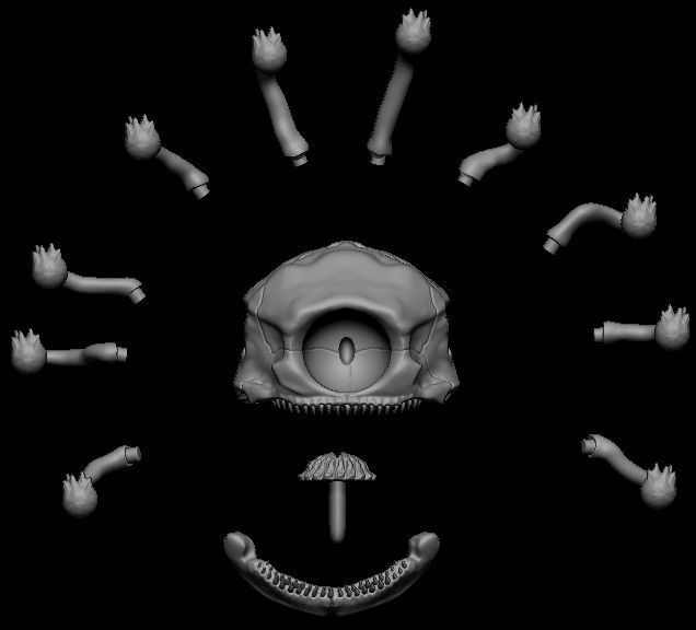 Behouder  and Death Tyrant 3D print model_6