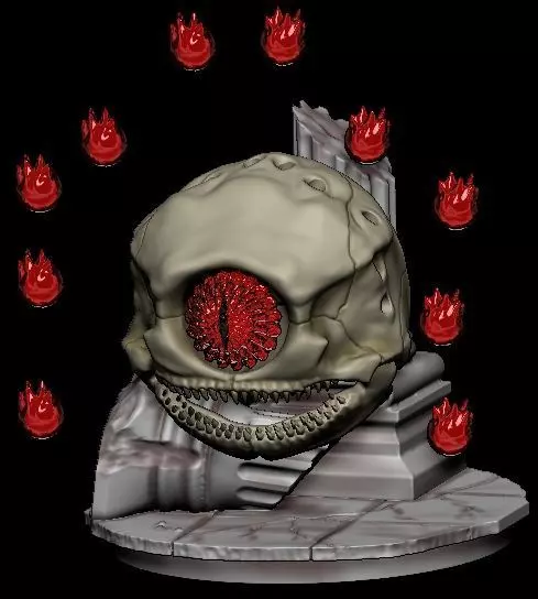 Behouder  and Death Tyrant 3D print model_0