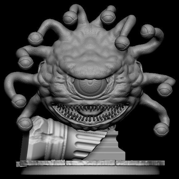 Behouder  and Death Tyrant 3D print model_9