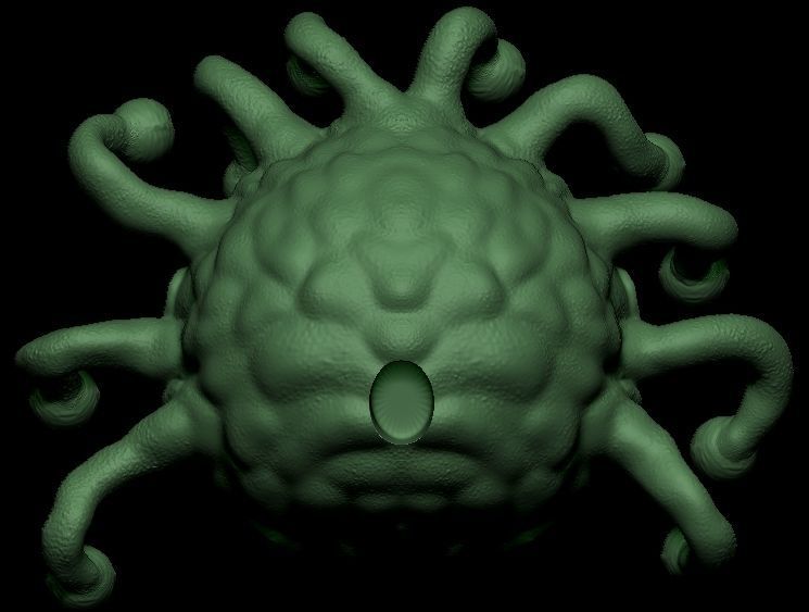 Behouder  and Death Tyrant 3D print model_8