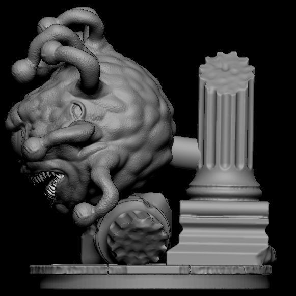 Behouder  and Death Tyrant 3D print model_14